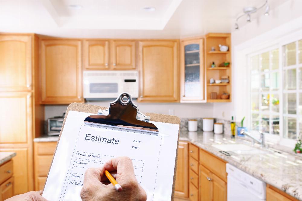 Contractor Estimare Checklist in Kitchen