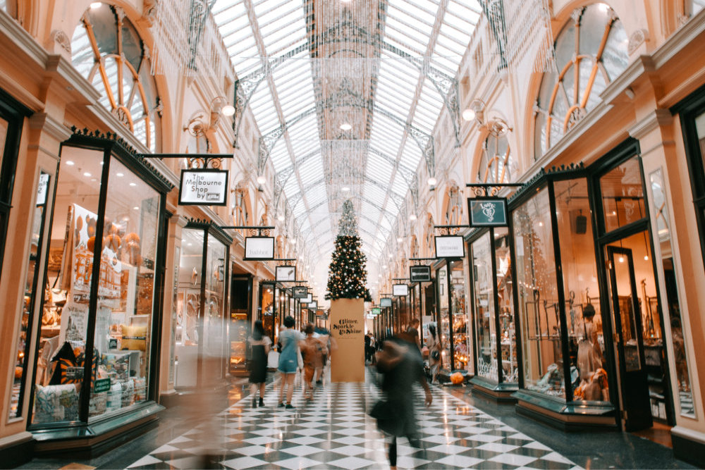 Retailer Mall Shopping